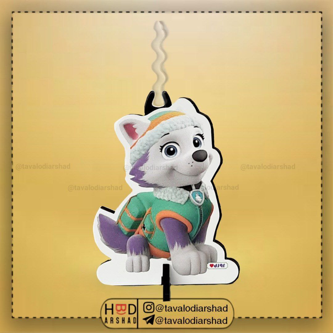 شمع استند عروسکی اورست